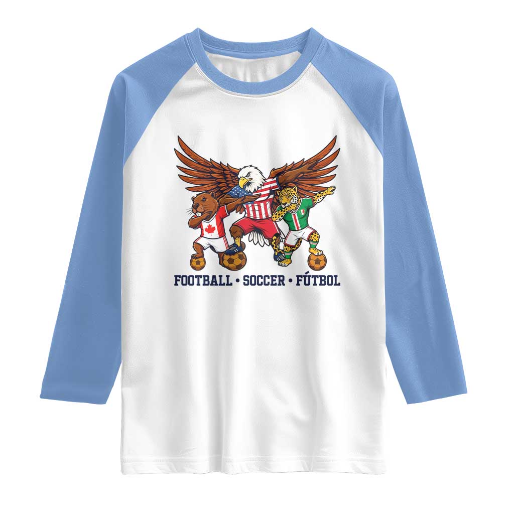 Eagle Jaguar Beaver 2026 Football Raglan Shirt Supporters Gift Idea TS12 White Carolina Blue Print Your Wear