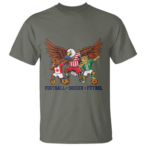 Eagle Jaguar Beaver 2026 Football T Shirt Supporters Gift Idea TS12 Military Green Print Your Wear