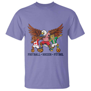 Eagle Jaguar Beaver 2026 Football T Shirt Supporters Gift Idea TS12 Violet Print Your Wear