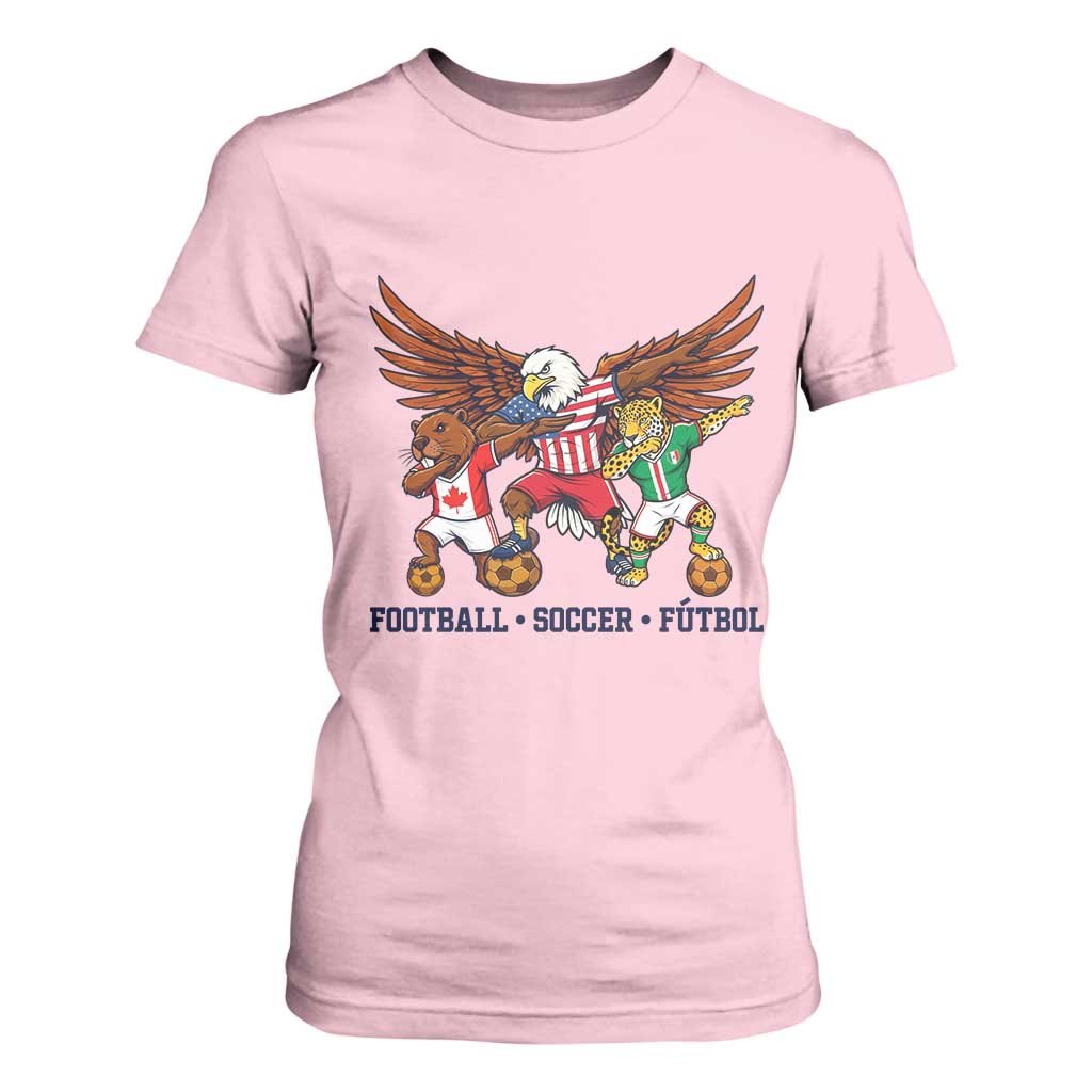 Eagle Jaguar Beaver 2026 Football T Shirt For Women Supporters Gift Idea TS12 Light Pink Print Your Wear