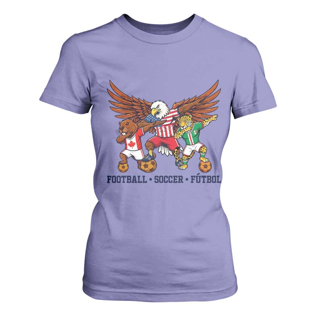 Eagle Jaguar Beaver 2026 Football T Shirt For Women Supporters Gift Idea TS12 Violet Print Your Wear