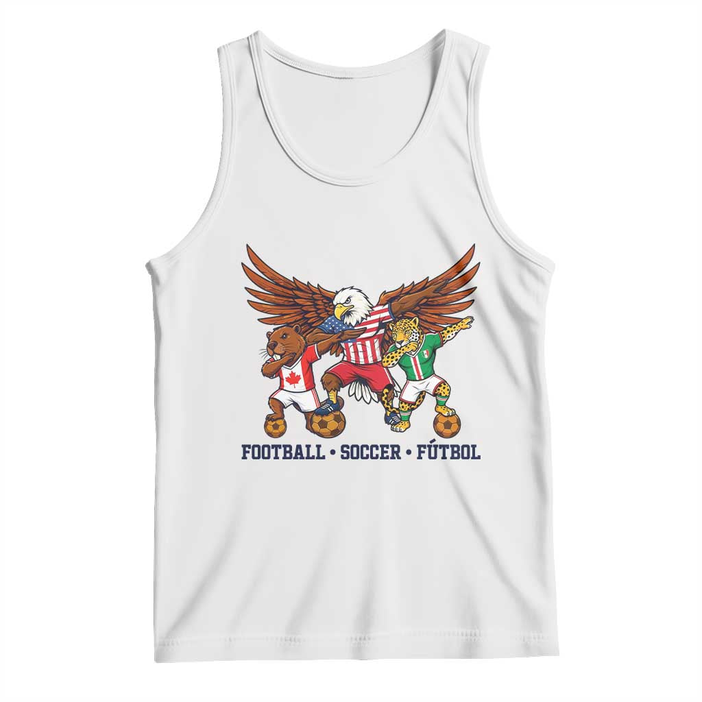 Eagle Jaguar Beaver 2026 Football Tank Top Supporters Gift Idea TS12 White Print Your Wear