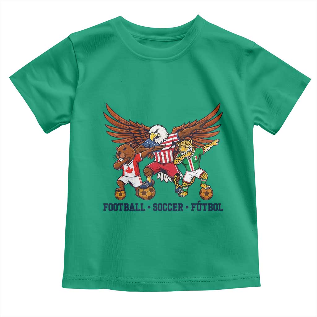 Eagle Jaguar Beaver 2026 Football Toddler T Shirt Supporters Gift Idea TS12 Irish Green Print Your Wear