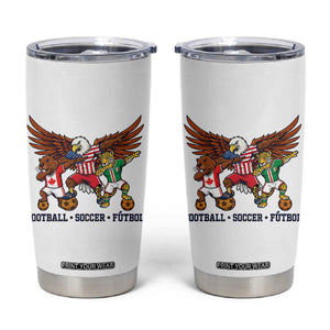 Eagle Jaguar Beaver 2026 Football Tumbler Cup Supporters Gift Idea TS12 White Print Your Wear