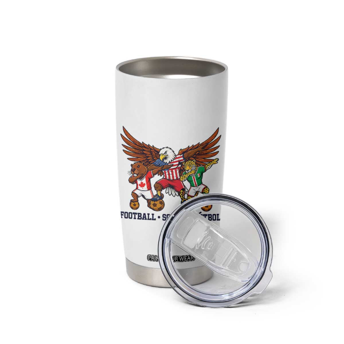 Eagle Jaguar Beaver 2026 Football Tumbler Cup Supporters Gift Idea TS12 Print Your Wear