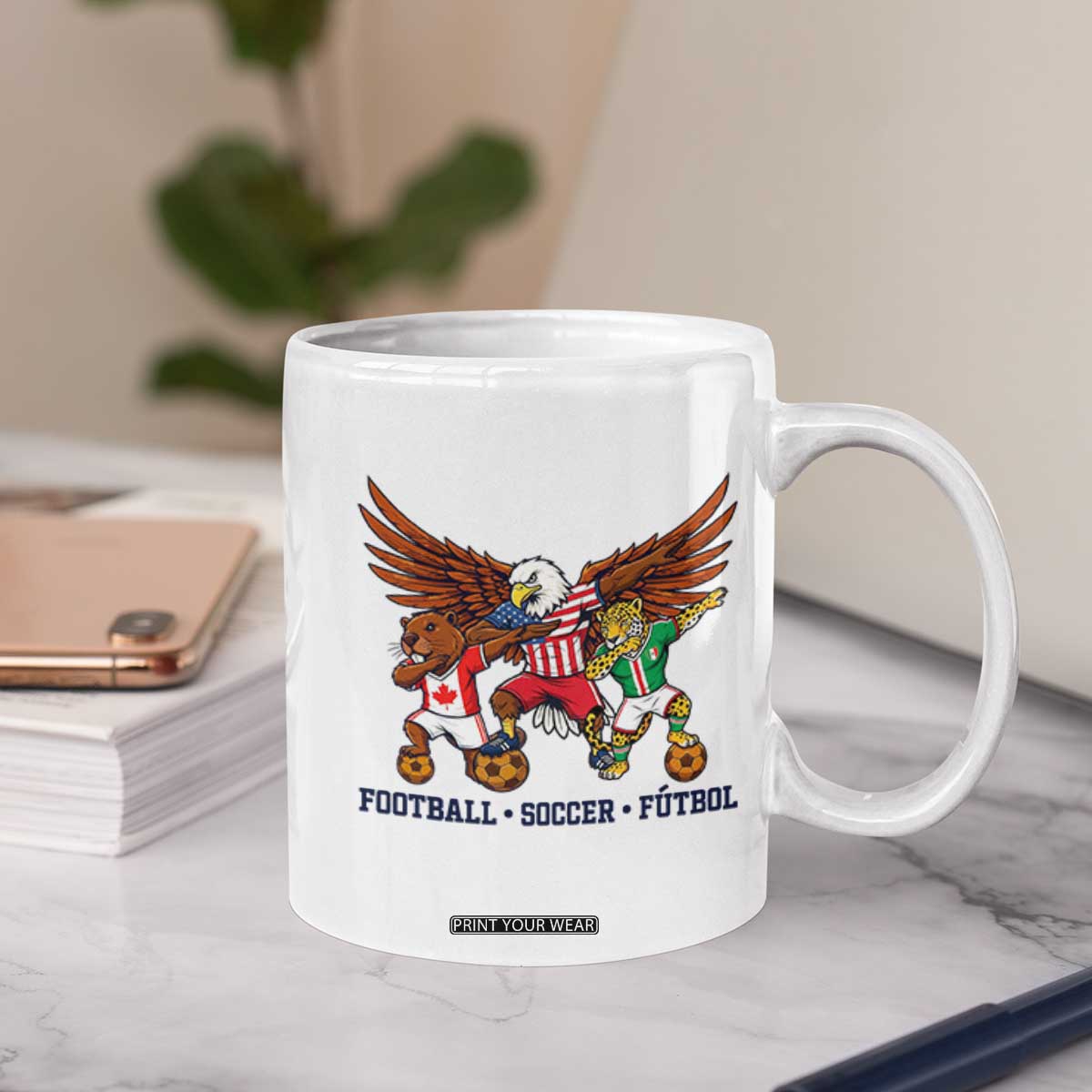 Eagle Jaguar Beaver 2026 Football Coffee Mug Supporters Gift Idea TS12 Print Your Wear