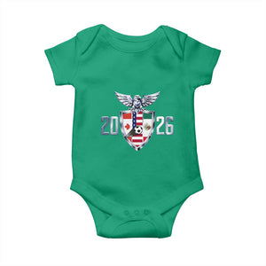 Canada Mexico USA Baby Onesie International Soccer Lover Gift TS12 Irish Green Print Your Wear