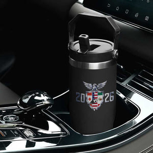 Canada Mexico USA Flip Straw Tumbler International Soccer Lover Gift TS12 Print Your Wear
