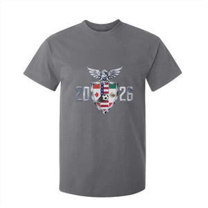 Canada Mexico USA T Shirt For Kid International Soccer Lover Gift TS12 Charcoal Print Your Wear