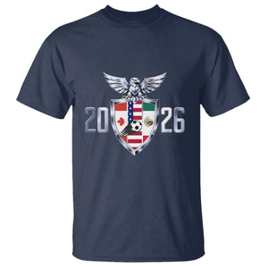 Canada Mexico USA T Shirt International Soccer Lover Gift TS12 Navy Print Your Wear
