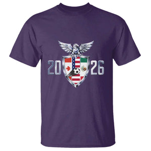 Canada Mexico USA T Shirt International Soccer Lover Gift TS12 Purple Print Your Wear