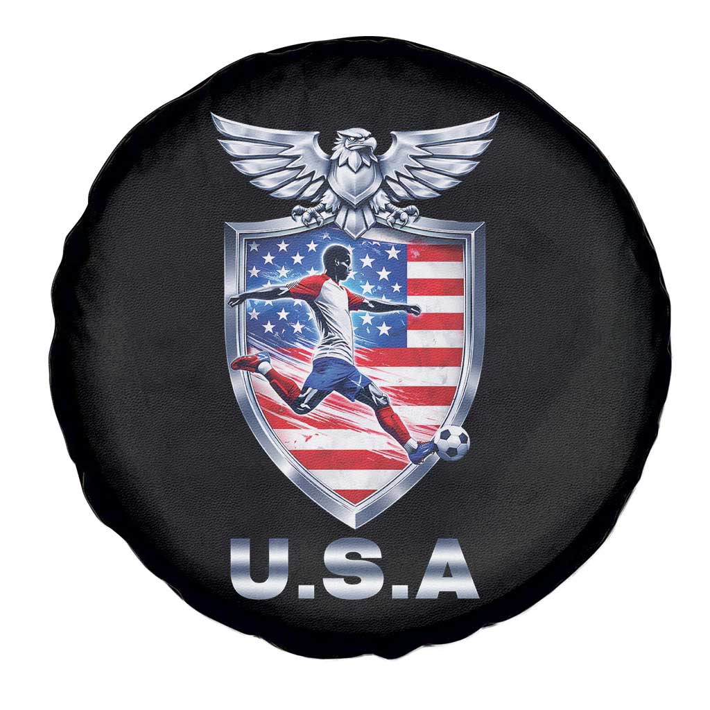 USA 2026 Soccer Player Spare Tire Cover United States Team Pride TS12 Print Your Wear