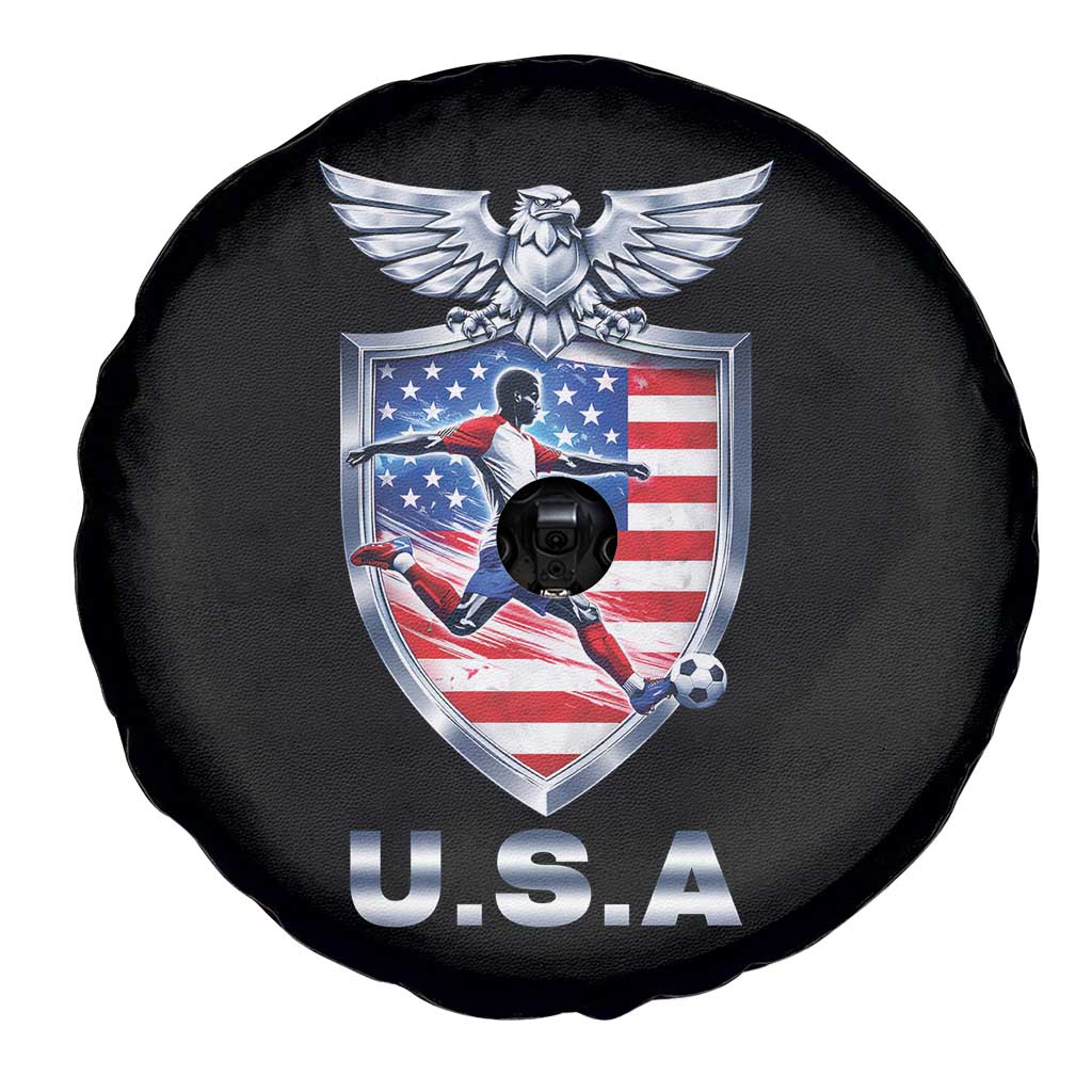 USA 2026 Soccer Player Spare Tire Cover United States Team Pride TS12 Print Your Wear