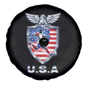 USA 2026 Soccer Player Spare Tire Cover United States Team Pride TS12 Print Your Wear