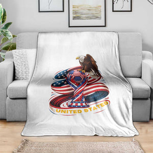 United States Sport USA Team 2026 Throw Blanket American Soccer Fans Gift TS12 Print Your Wear