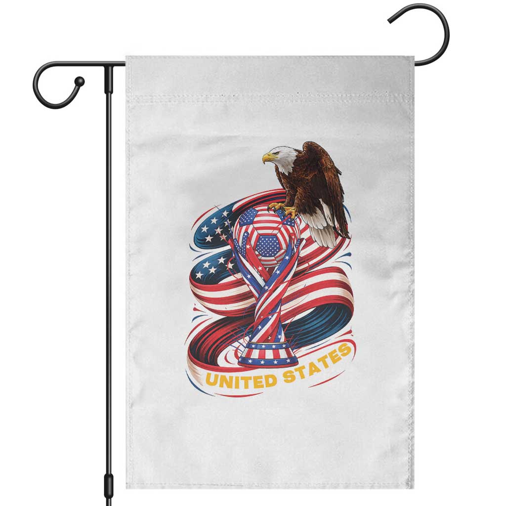 United States Sport USA Team 2026 Garden Flag American Soccer Fans Gift TS12 White Print Your Wear