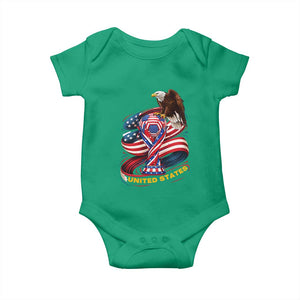 United States Sport USA Team 2026 Baby Onesie American Soccer Fans Gift TS12 Irish Green Print Your Wear