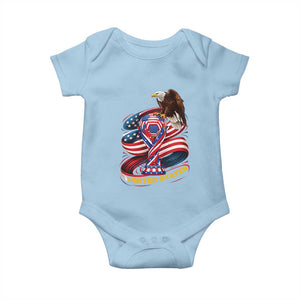 United States Sport USA Team 2026 Baby Onesie American Soccer Fans Gift TS12 Light Blue Print Your Wear
