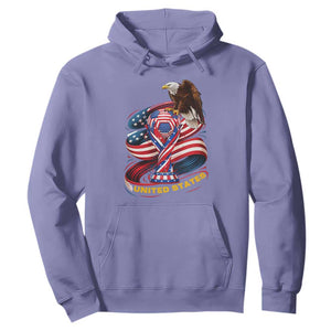 United States Sport USA Team 2026 Hoodie American Soccer Fans Gift TS12 Violet Print Your Wear