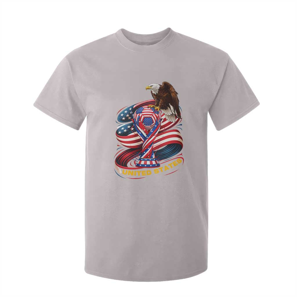 United States Sport USA Team 2026 T Shirt For Kid American Soccer Fans Gift TS12 Ice Gray Print Your Wear