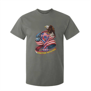 United States Sport USA Team 2026 T Shirt For Kid American Soccer Fans Gift TS12 Military Green Print Your Wear