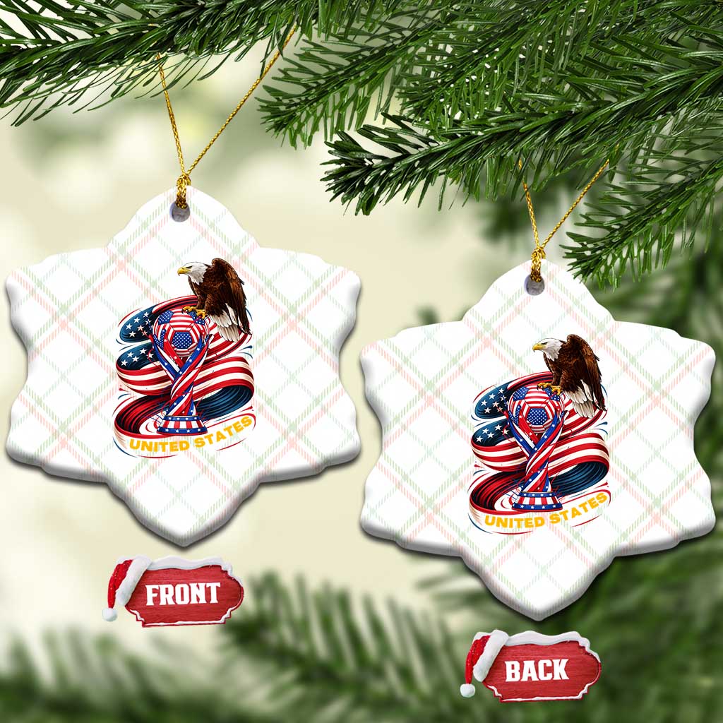 United States Sport USA Team 2026 Ceramic Ornament American Soccer Fans Gift TS12 Print Your Wear
