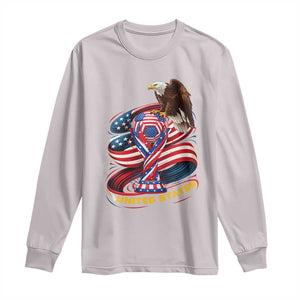 United States Sport USA Team 2026 Long Sleeve Shirt American Soccer Fans Gift TS12 Ice Gray Print Your Wear
