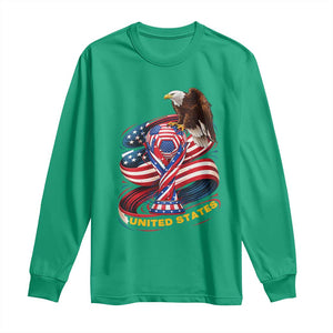 United States Sport USA Team 2026 Long Sleeve Shirt American Soccer Fans Gift TS12 Irish Green Print Your Wear