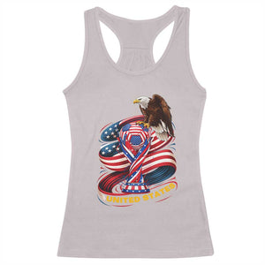 United States Sport USA Team 2026 Racerback Tank Top American Soccer Fans Gift TS12 Ice Gray Print Your Wear