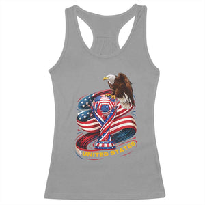 United States Sport USA Team 2026 Racerback Tank Top American Soccer Fans Gift TS12 Sport Gray Print Your Wear