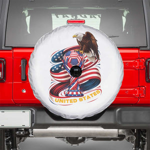United States Sport USA Team 2026 Spare Tire Cover American Soccer Fans Gift TS12 White Print Your Wear