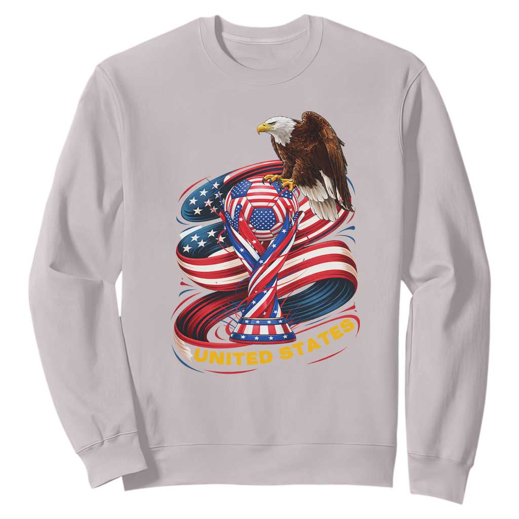 United States Sport USA Team 2026 Sweatshirt American Soccer Fans Gift TS12 Ice Gray Print Your Wear