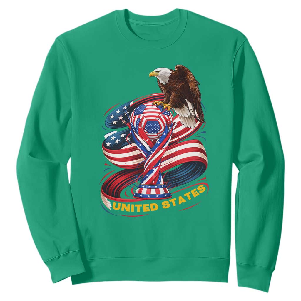United States Sport USA Team 2026 Sweatshirt American Soccer Fans Gift TS12 Irish Green Print Your Wear