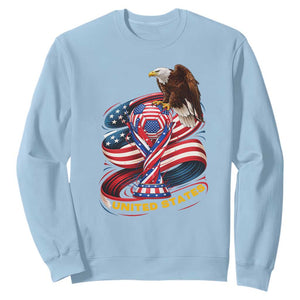 United States Sport USA Team 2026 Sweatshirt American Soccer Fans Gift TS12 Light Blue Print Your Wear