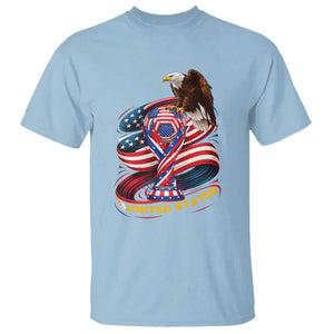 United States Sport USA Team 2026 T Shirt American Soccer Fans Gift TS12 Light Blue Print Your Wear