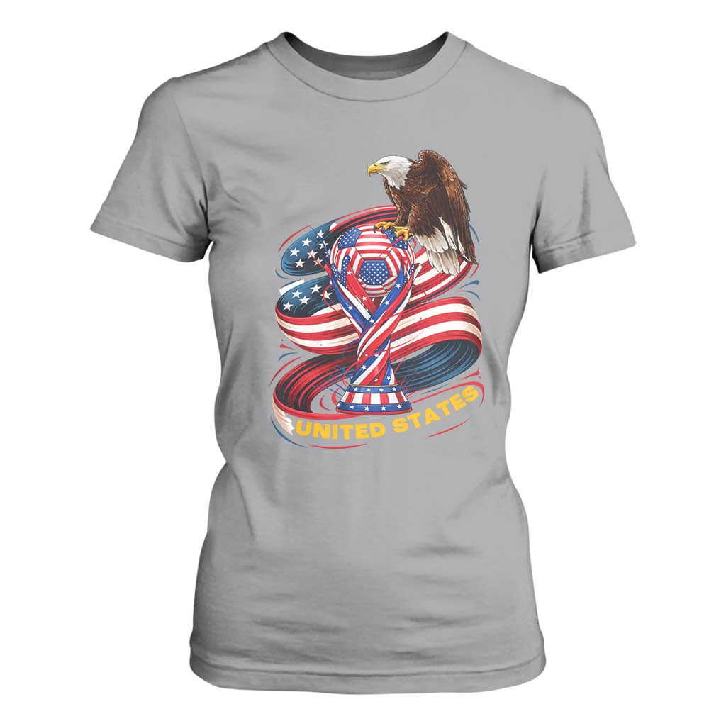 United States Sport USA Team 2026 T Shirt For Women American Soccer Fans Gift TS12 Sport Gray Print Your Wear
