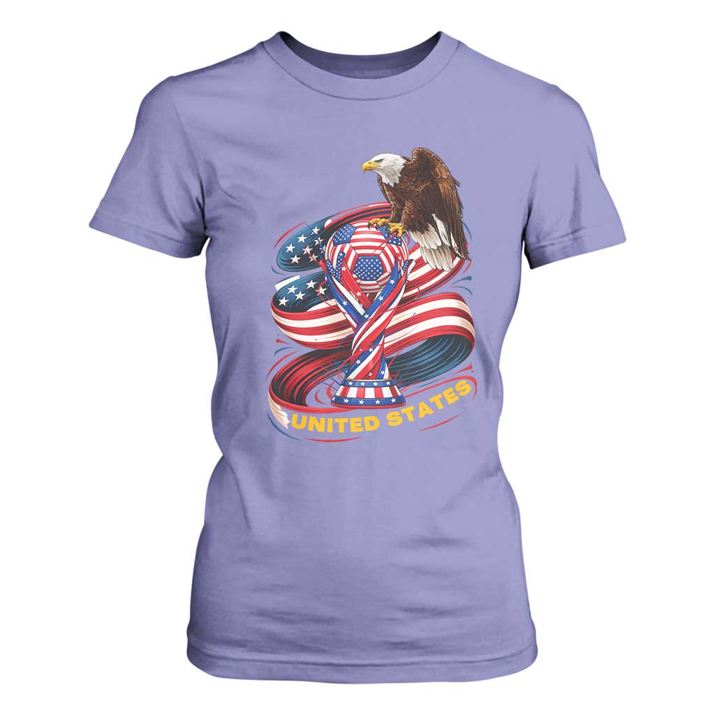 United States Sport USA Team 2026 T Shirt For Women American Soccer Fans Gift TS12 Violet Print Your Wear