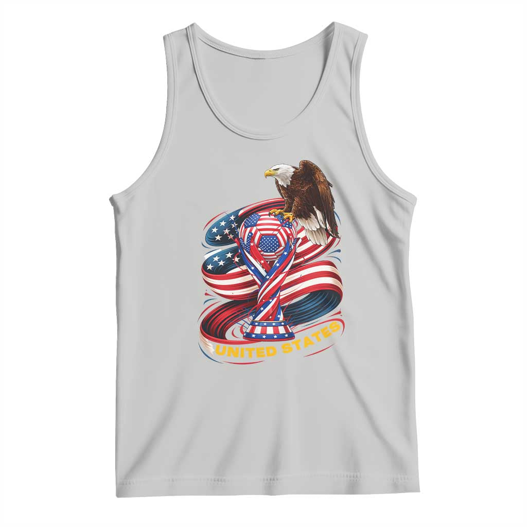 United States Sport USA Team 2026 Tank Top American Soccer Fans Gift TS12 Ash Print Your Wear