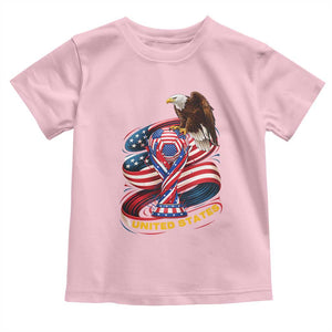 United States Sport USA Team 2026 Toddler T Shirt American Soccer Fans Gift TS12 Light Pink Print Your Wear