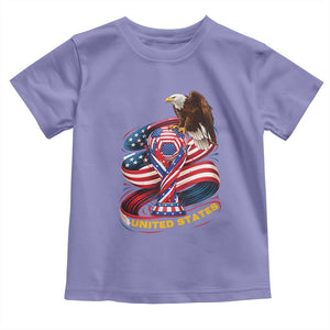United States Sport USA Team 2026 Toddler T Shirt American Soccer Fans Gift TS12 Violet Print Your Wear