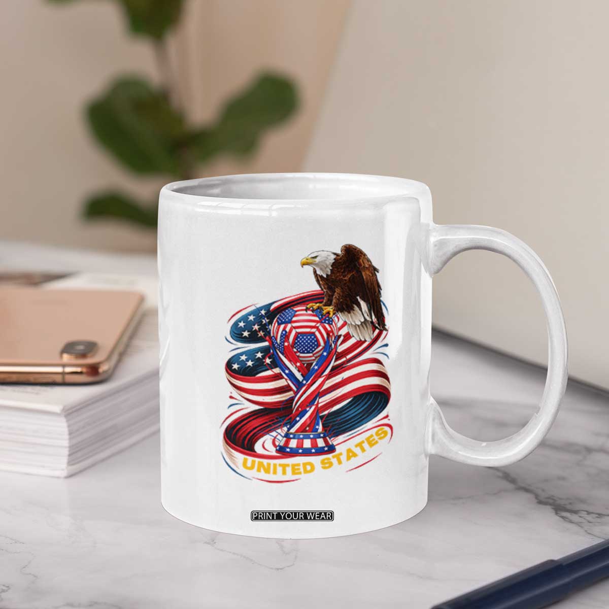 United States Sport USA Team 2026 Coffee Mug American Soccer Fans Gift TS12 Print Your Wear