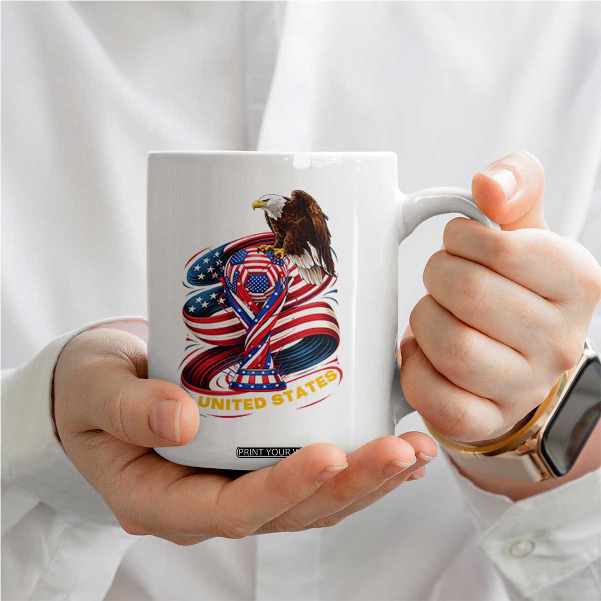 United States Sport USA Team 2026 Coffee Mug American Soccer Fans Gift TS12 Print Your Wear