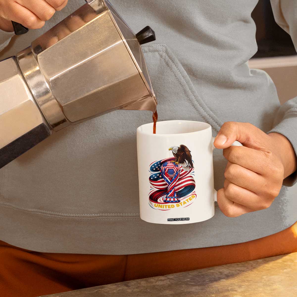 United States Sport USA Team 2026 Coffee Mug American Soccer Fans Gift TS12 Print Your Wear