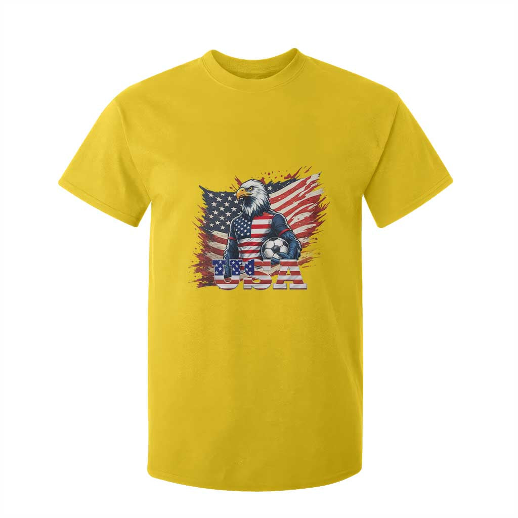 American Eagle And Soccer USA 2026 Supporter T Shirt For Kid TS12 Daisy Print Your Wear