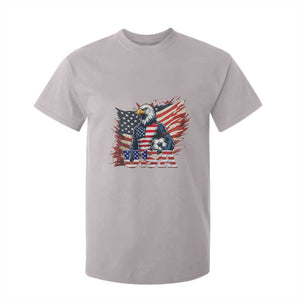 American Eagle And Soccer USA 2026 Supporter T Shirt For Kid TS12 Ice Gray Print Your Wear