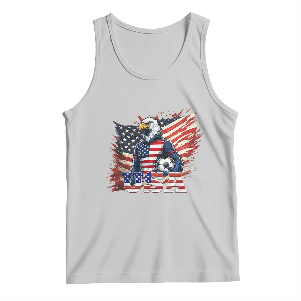 American Eagle And Soccer USA 2026 Supporter Tank Top TS12 Ash Print Your Wear
