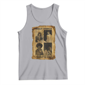 Shirley Chisholm Catalyst For Change Quote Tank Top Womens History Month TS12 Athletic Heather Print Your Wear