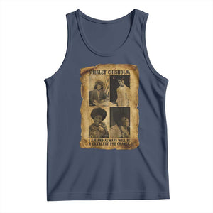 Shirley Chisholm Catalyst For Change Quote Tank Top Womens History Month TS12 Navy Print Your Wear