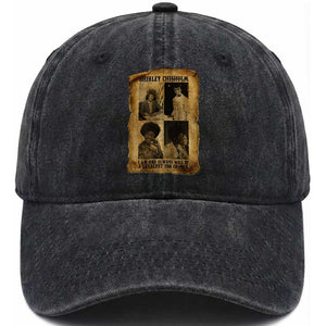 Shirley Chisholm Catalyst For Change Quote Washed Cotton Baseball Cap Womens History Month TS12 Print Your Wear