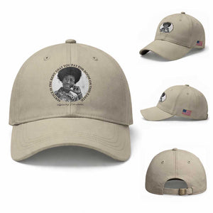 Shirley Chisholm Quote Baseball Cap Service Is The Rent You Pay TS12 Baseball Cap Universal Fit Beige Print Your Wear